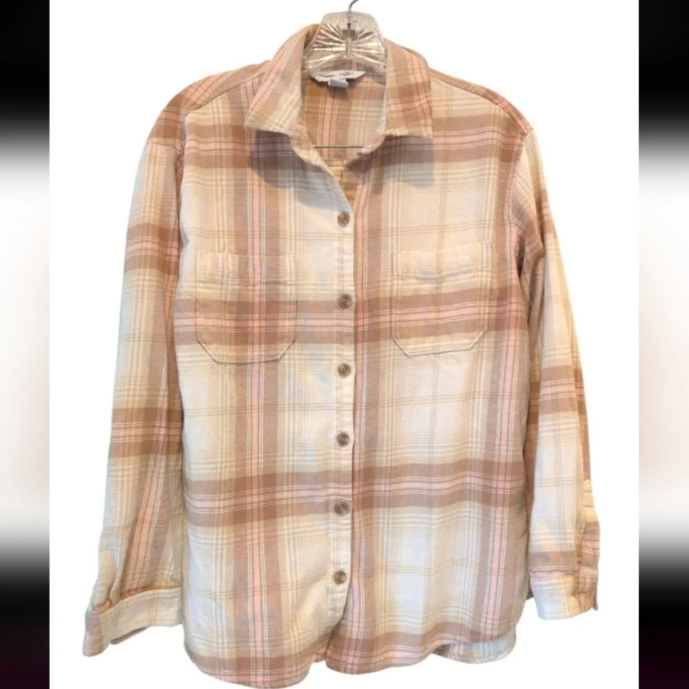 Plaid Button-Up Shirt - Picture 1 of 1